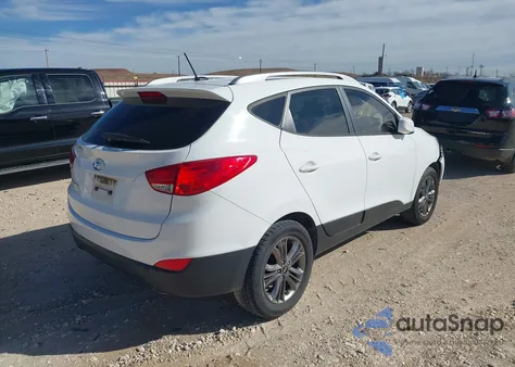 2014 Hyundai Tucson Se from USA, damaged, VIN KM8JU3AG4EU846424